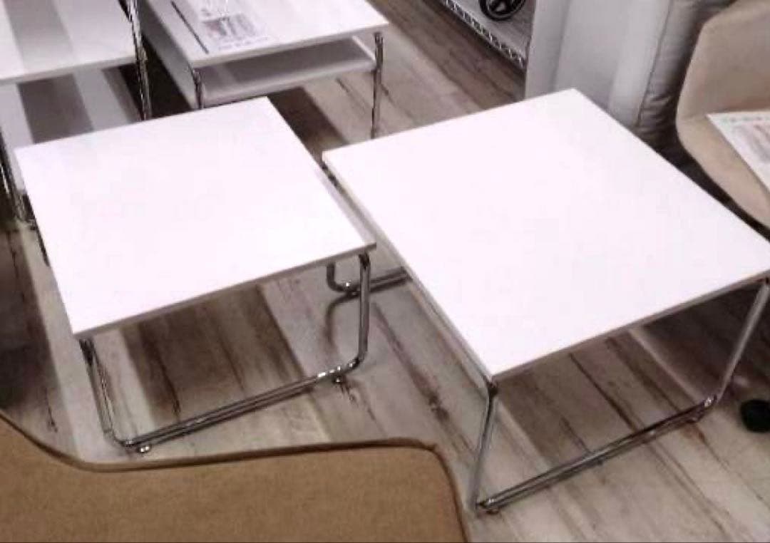 展示品❗ネストテーブル　2台セット　単品でも使用可能　北九州市福岡市限定