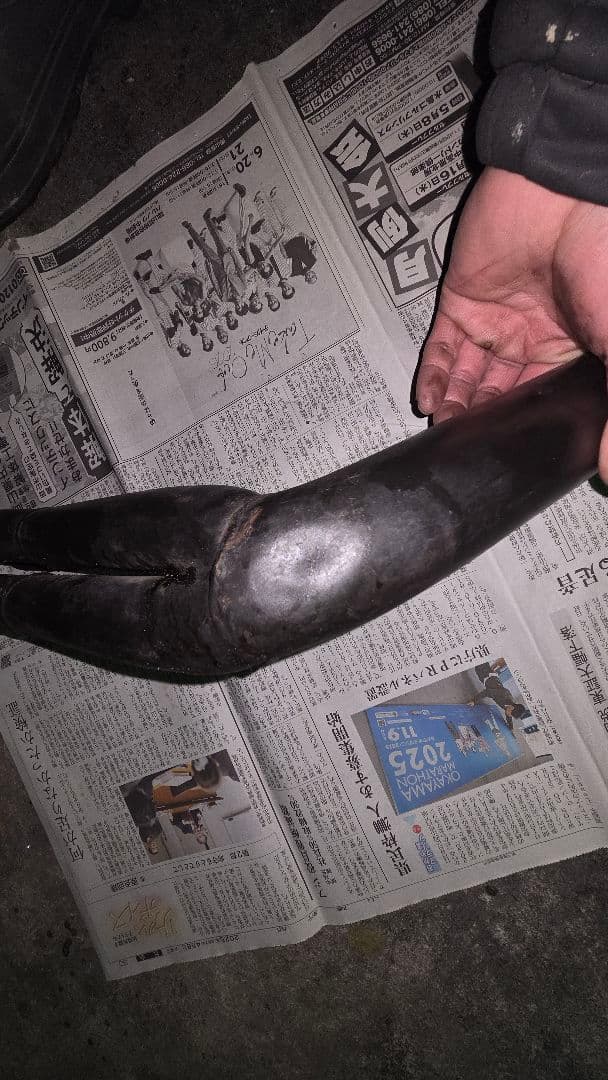 根掛かり　XJR400　イノブレ2外伝　テールパイプのみ