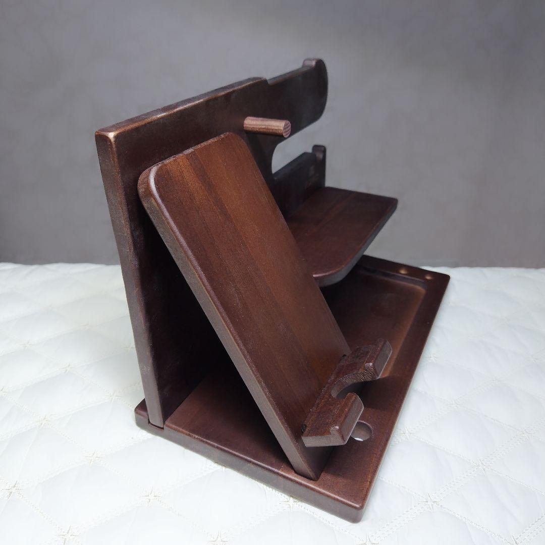 56* TESLYAR 木製スマートフォンスタンド