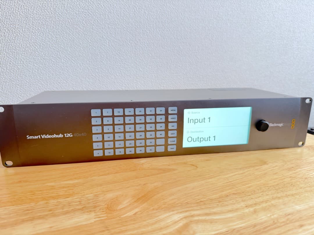 その他 Blackmagic Smart Videohub 12G 40x40