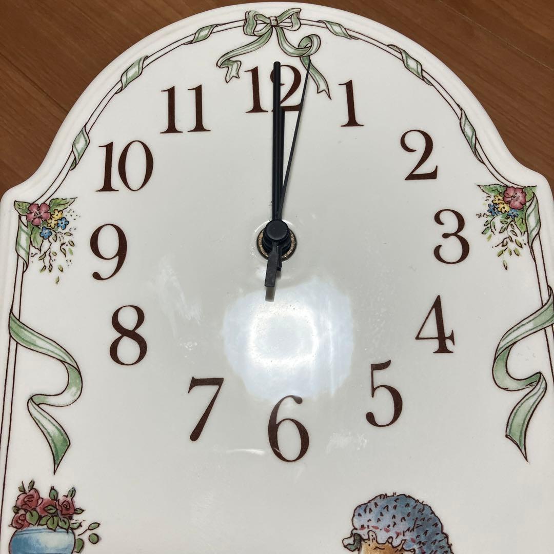 ビレロイとボッホ高品質磁器 フォックスウッドテイルズウォールクロック