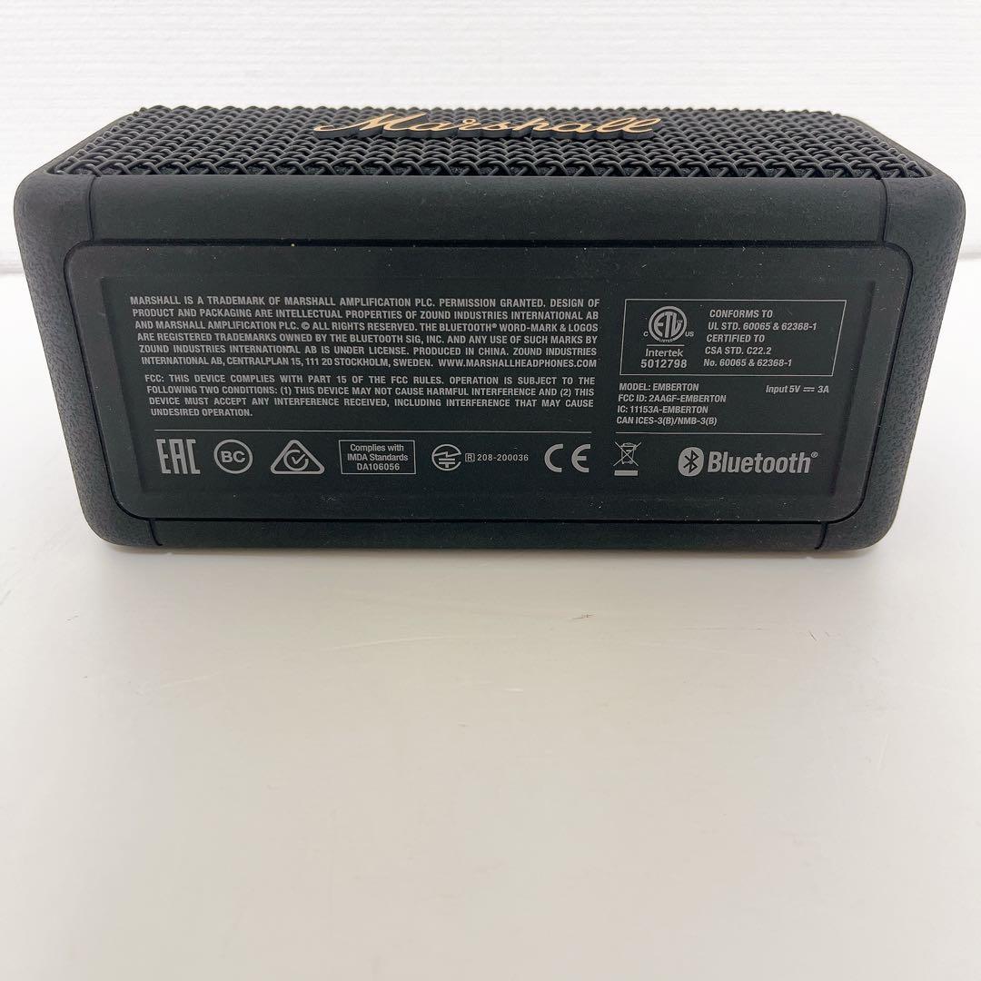 Marshall Emberton Bluetoothスピーカー マーシャル