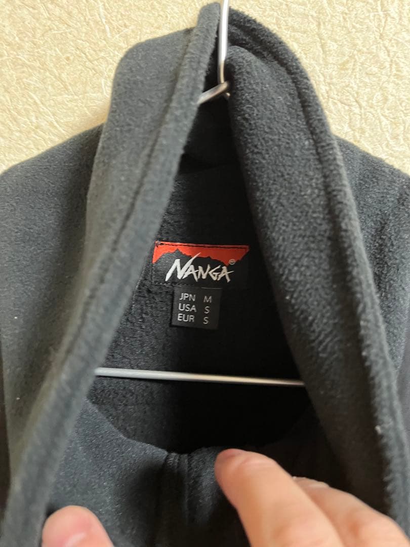 NANGA ブラック オーバーオール M つなぎ