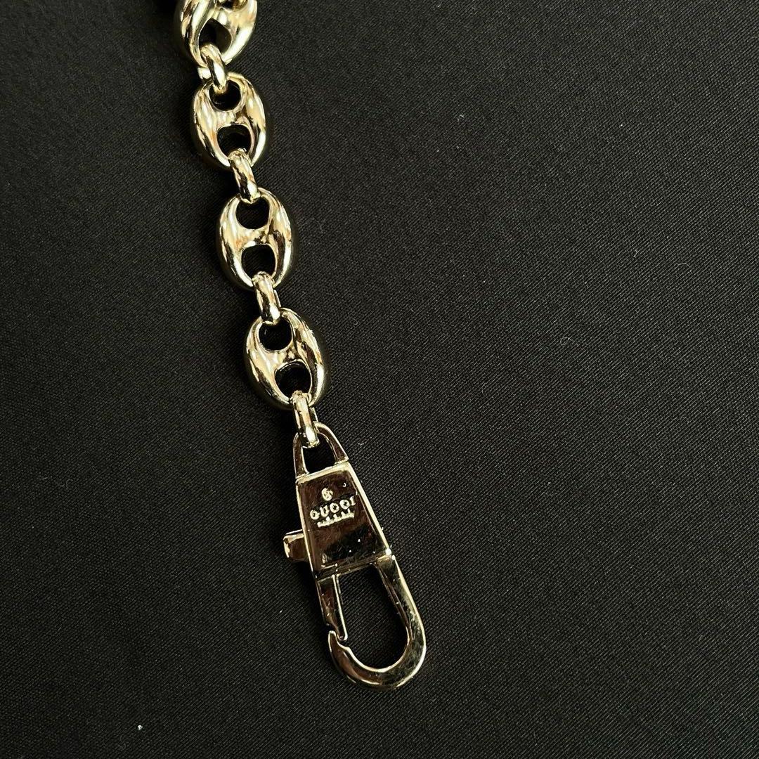 希少✨GUCCI チェーンベルト インターロッキング ゴールド oidgucci