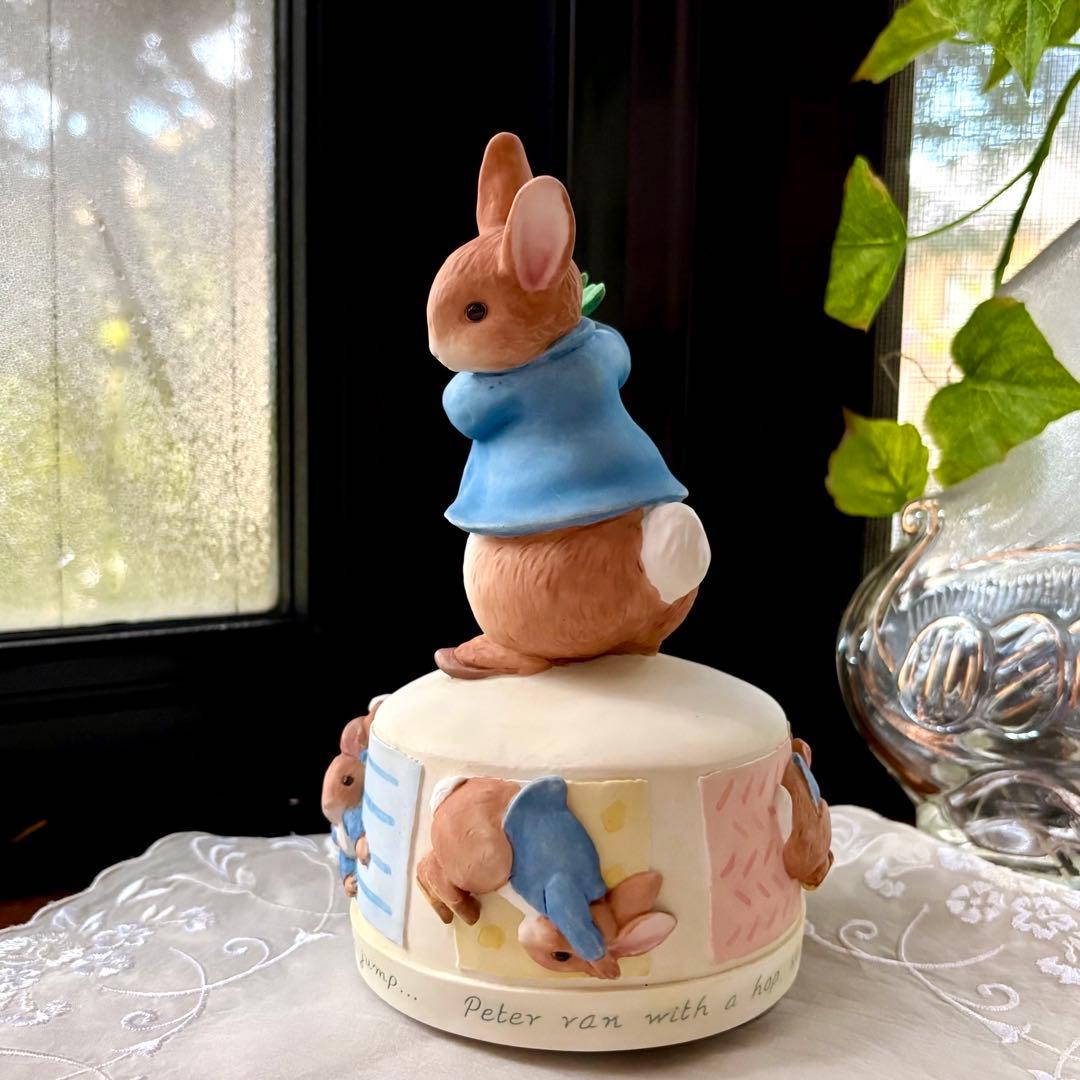ピーターラビット・ボーダーファインアーツ ◆オルゴール　【ピーターラビット】