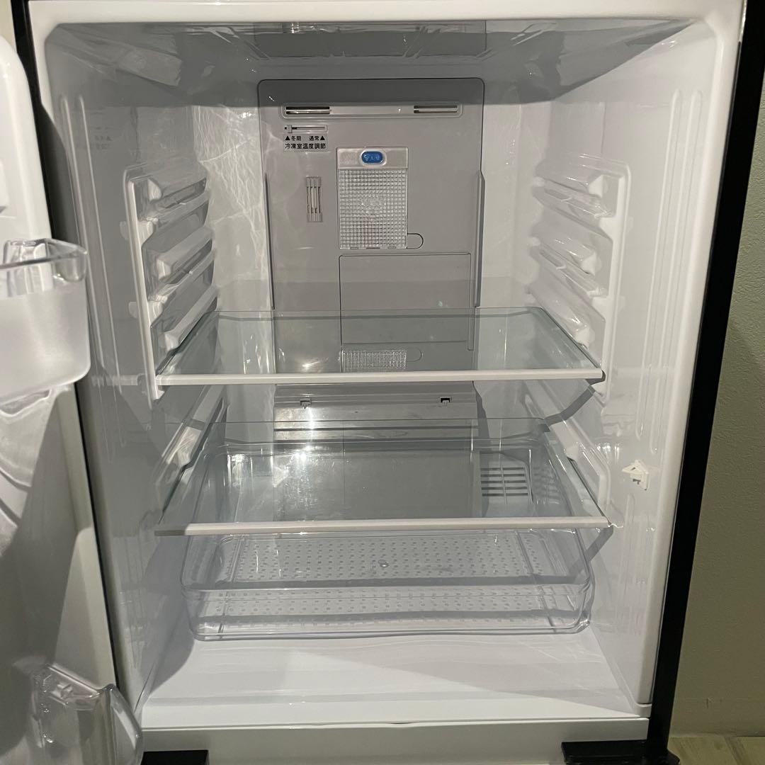 【極美品】SHARP 冷蔵庫 一人暮らし　ガラストップ　両開き可能