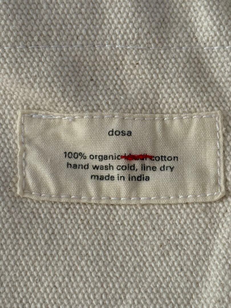 dosaルナバック　白パッチワーク　極美品　A&S収納袋付き