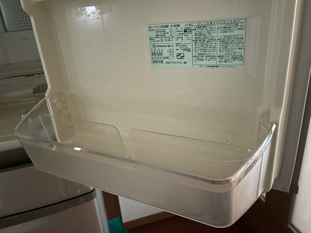 KS J　日立　シルバー大型冷蔵庫 415L 両開き