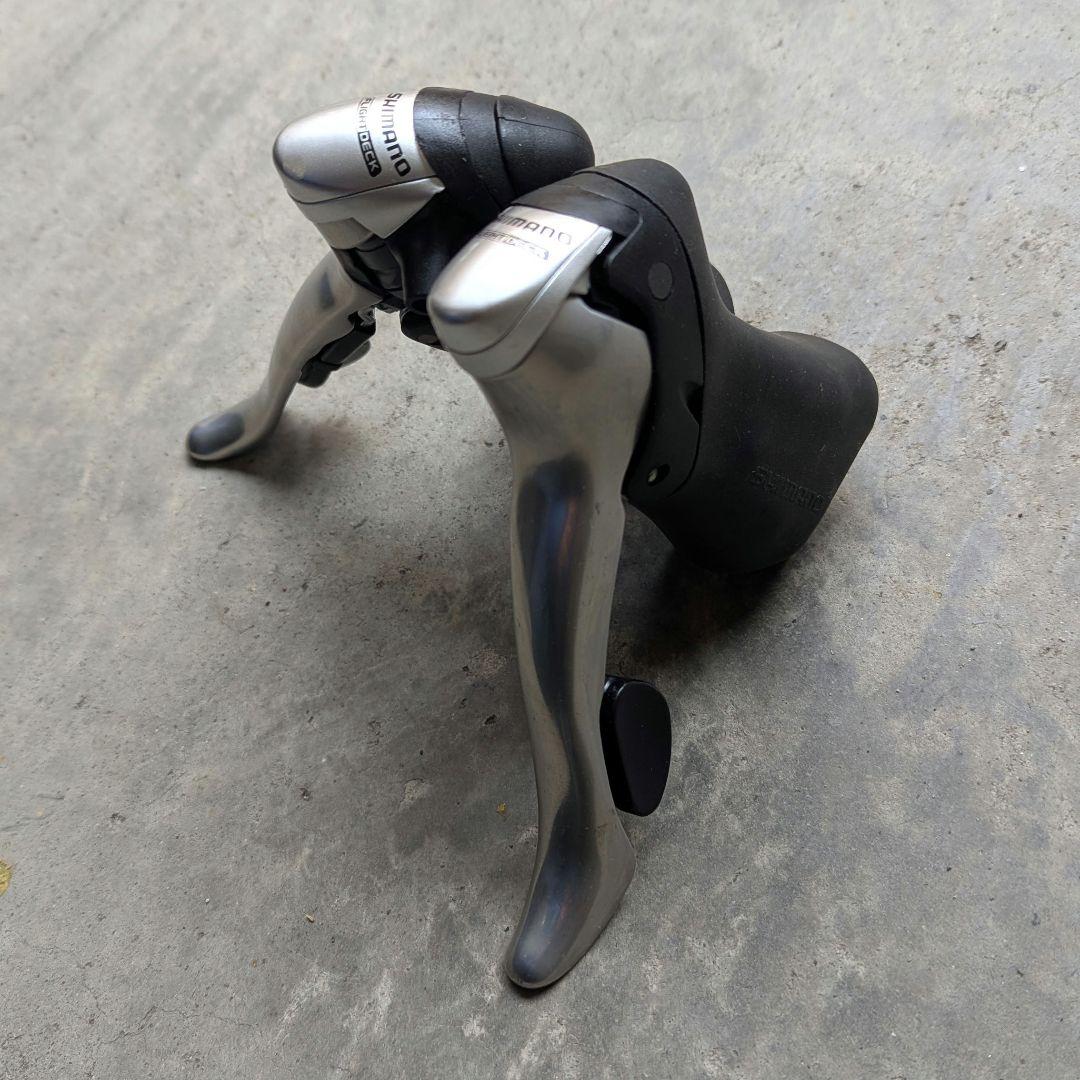 ビンテージ レア Shimano ST-R600 STIレバー左右セット 美品