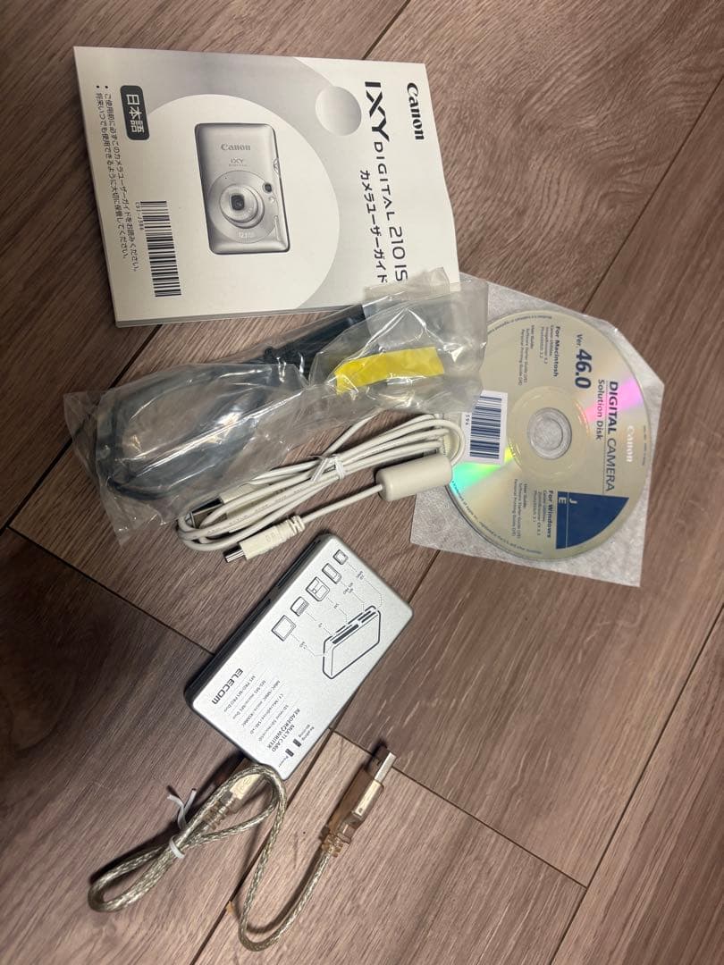 キヤノンデジカメ　Canon IXY DIGITAL 210 IS ゴールド