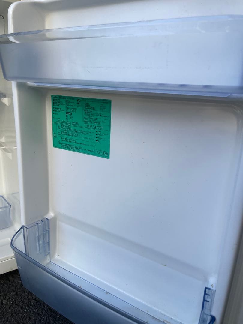 ハイアール　Haier 冷凍冷蔵庫　JR-N100C 12年製