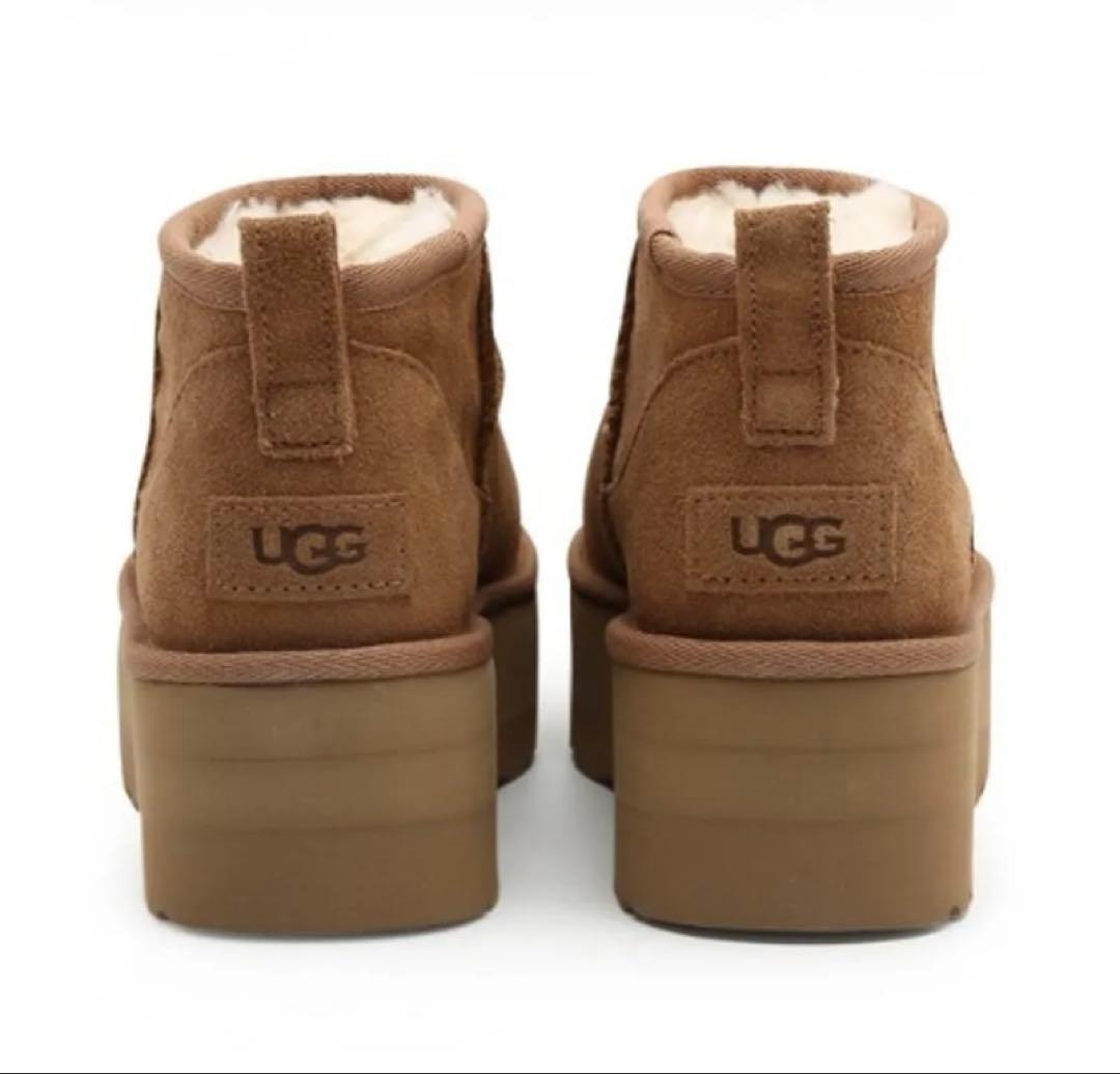 【新品】UGG アグ　クラシックウルトラミニ　チェスナット US8