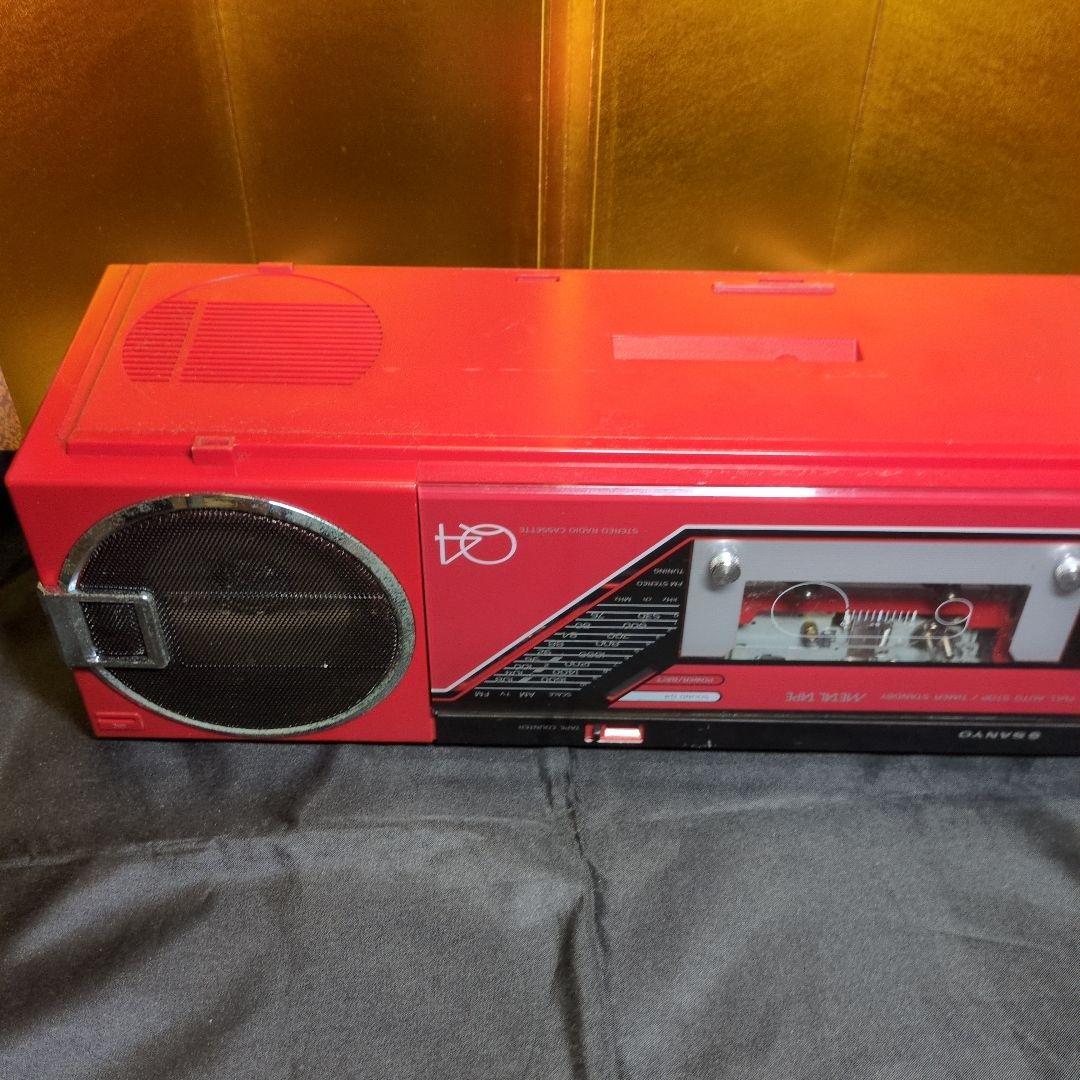 SANYOサンヨー MR-Q4 おしゃれなサウンド ステレオラジオカセット