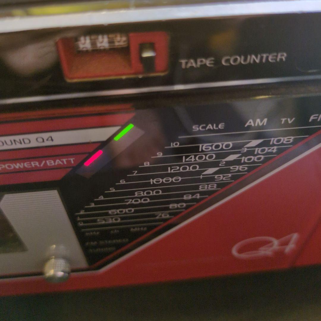 SANYOサンヨー MR-Q4 おしゃれなサウンド ステレオラジオカセット