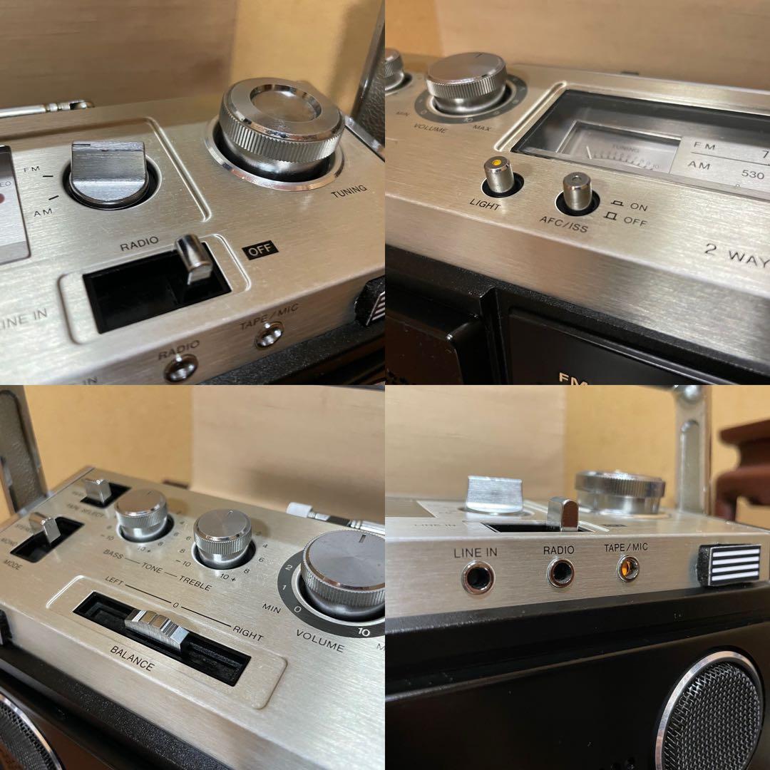 SONY／ソニー／ラジカセ／CF-6500／メンテナンス済み／メンテセット付属