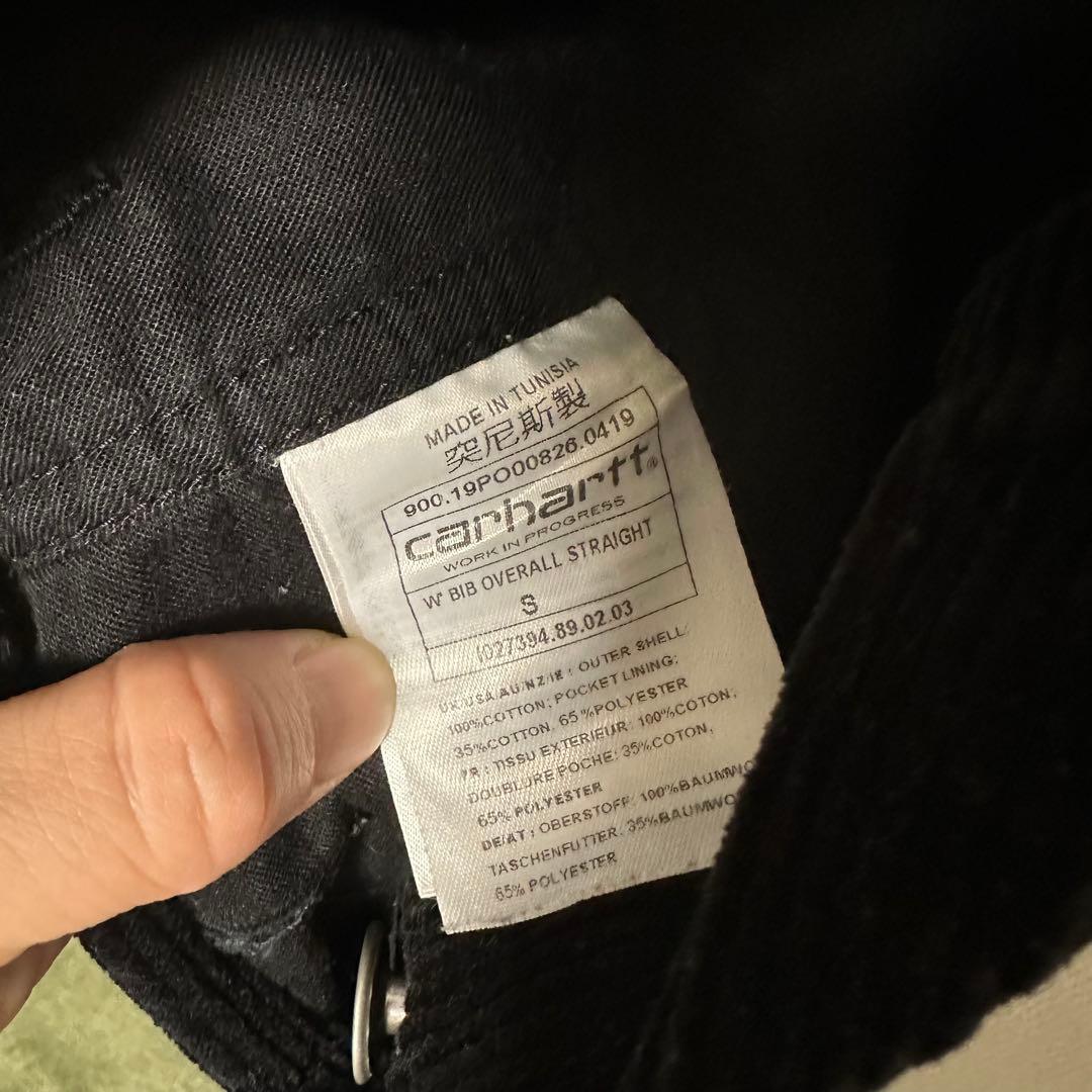 CARHARTT WIP コーデュロイ　オーバーオール