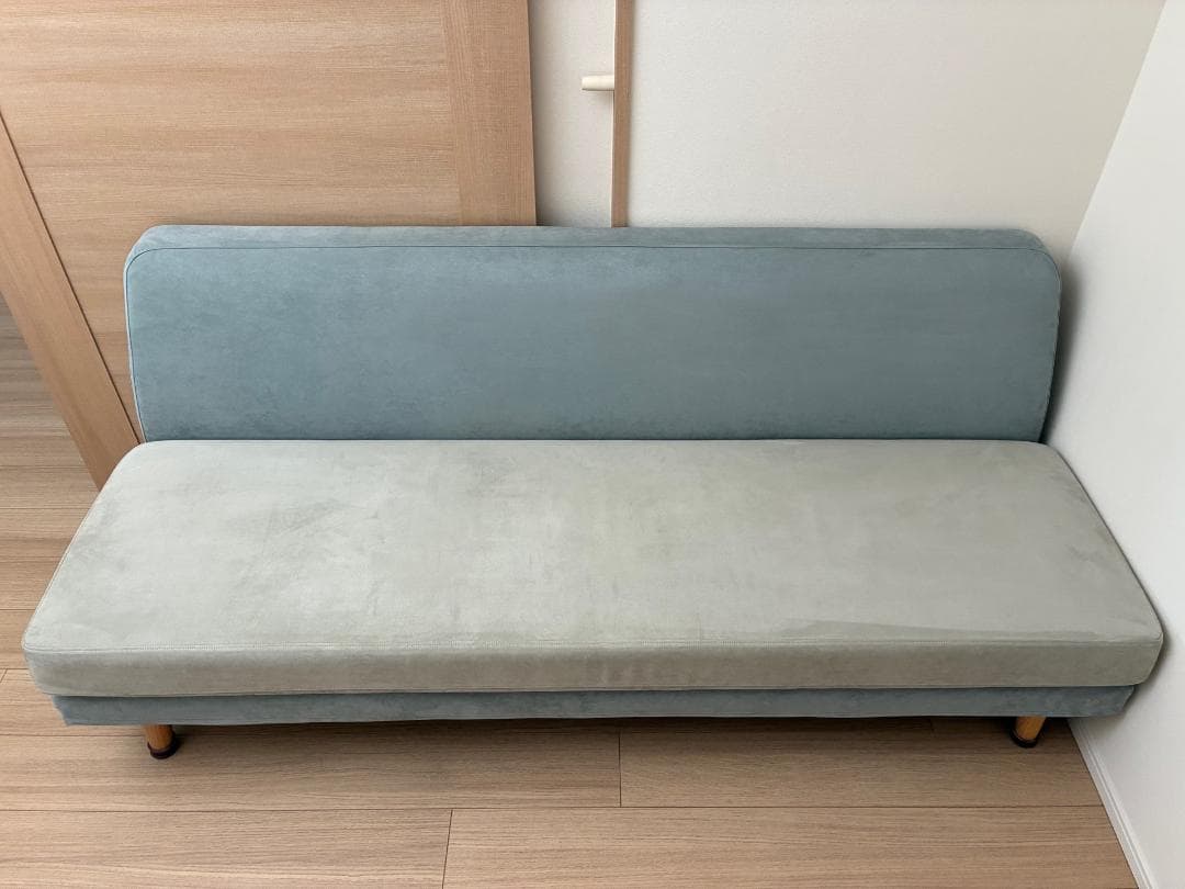 KEYUCA ムートソファⅡ 3人掛け カバー取り外し可能 スエード調