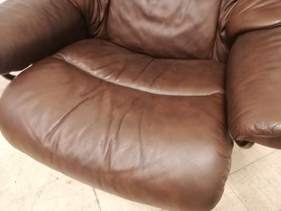 モデルルーム展示品 EKORNES ストレスレスチェア レノ（M） オットマン付