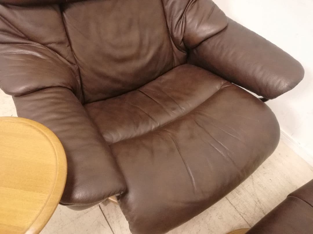 モデルルーム展示品 EKORNES ストレスレスチェア レノ（M） オットマン付