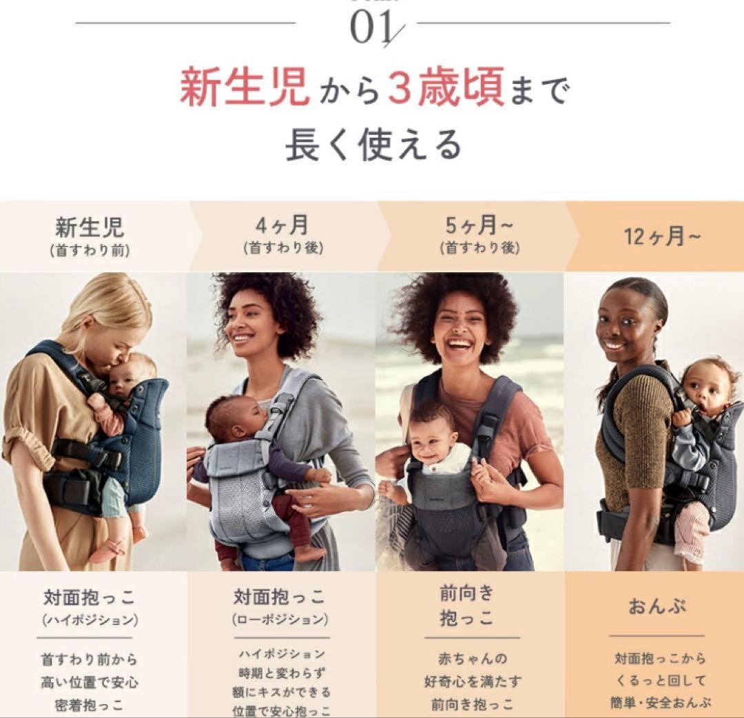 t___h☆ベビービョルン ベビーキャリア ハーモニー アンスラサイト