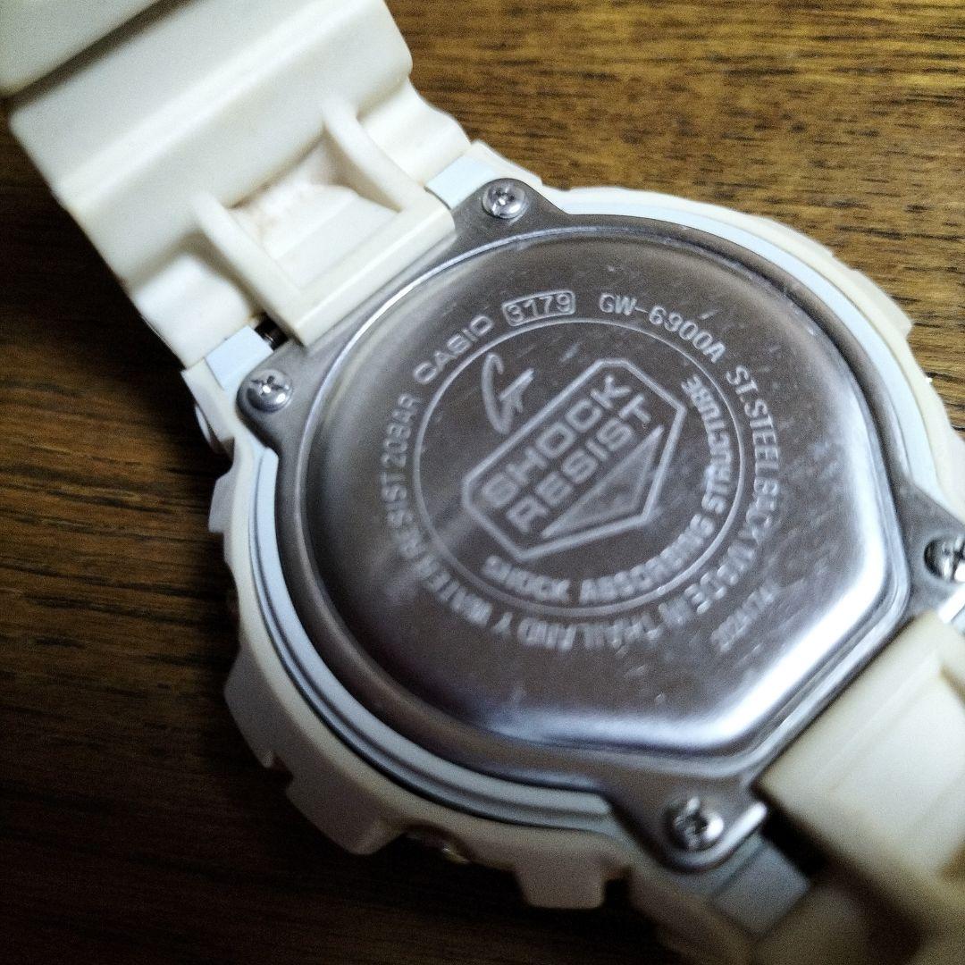 G-SHOCK Tough Solar ホワイト腕時計 GW-G6900A