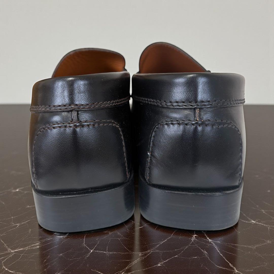 き*た様 TOD’S トッズ ビットローファー 黒 レザー 81/2 　27㎝