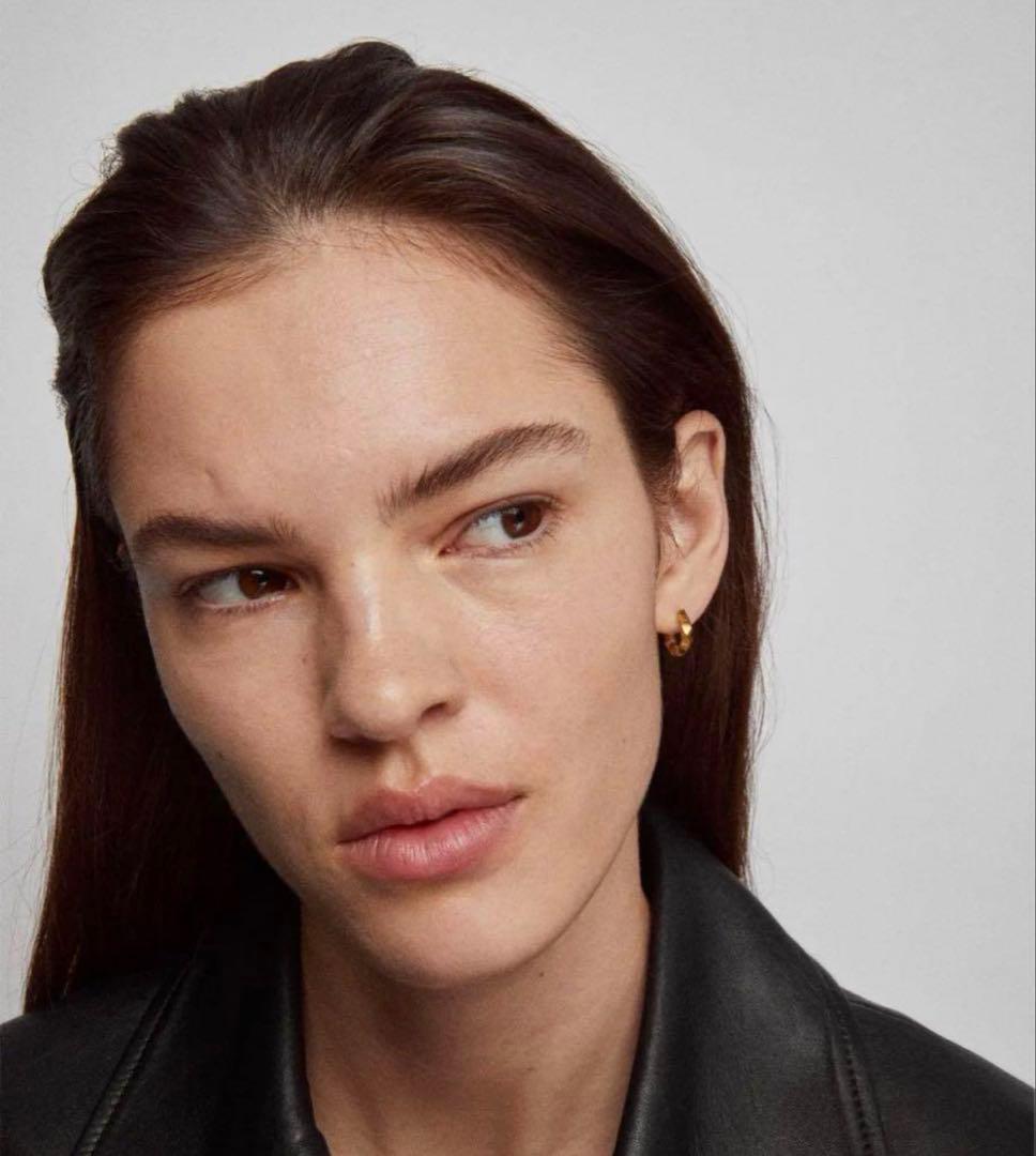 All Blues ピアス フープ ゴールド 箱・ケース付