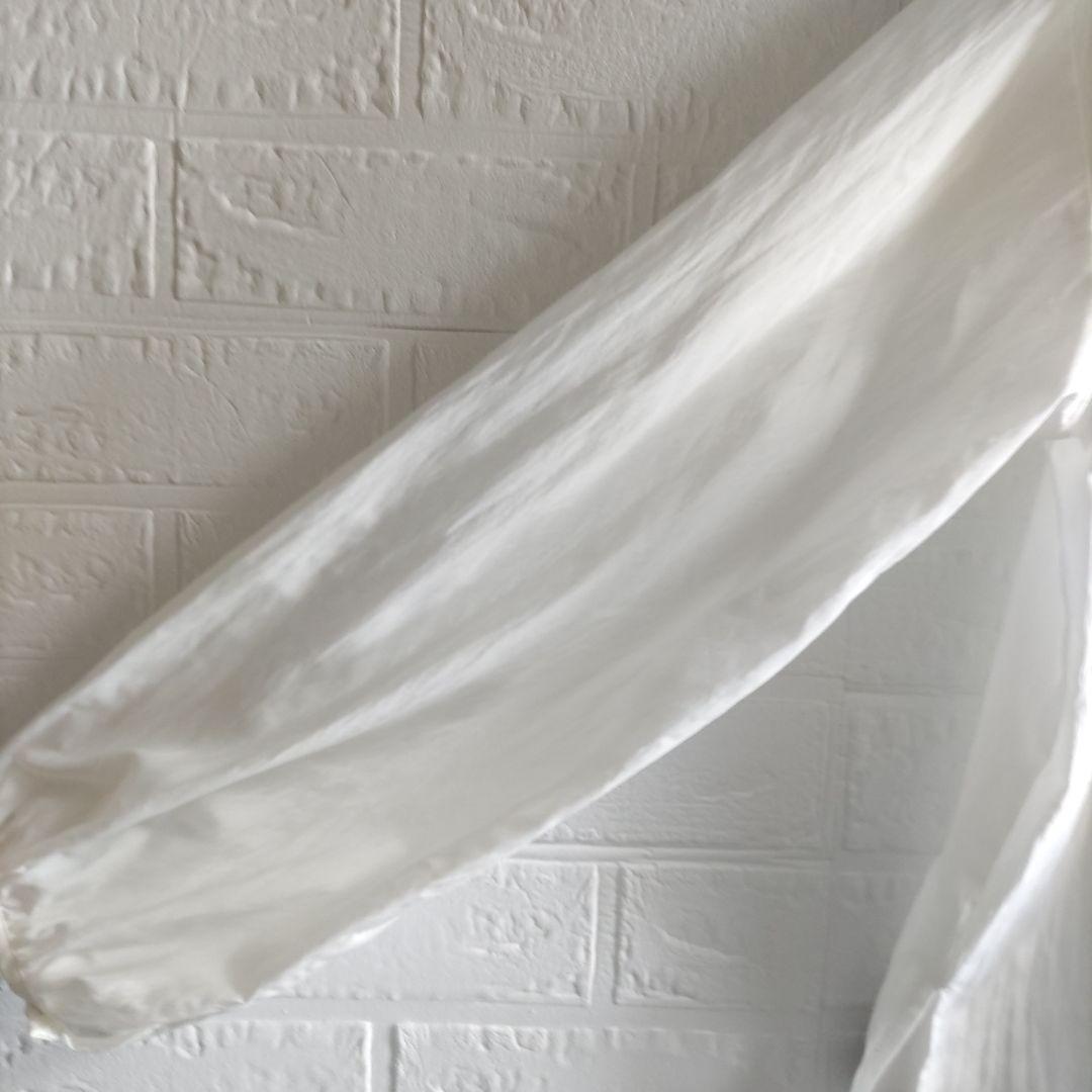 美品✨MACHATT 　マチャット　プリーツカラーブラウス 　ビッグカラー