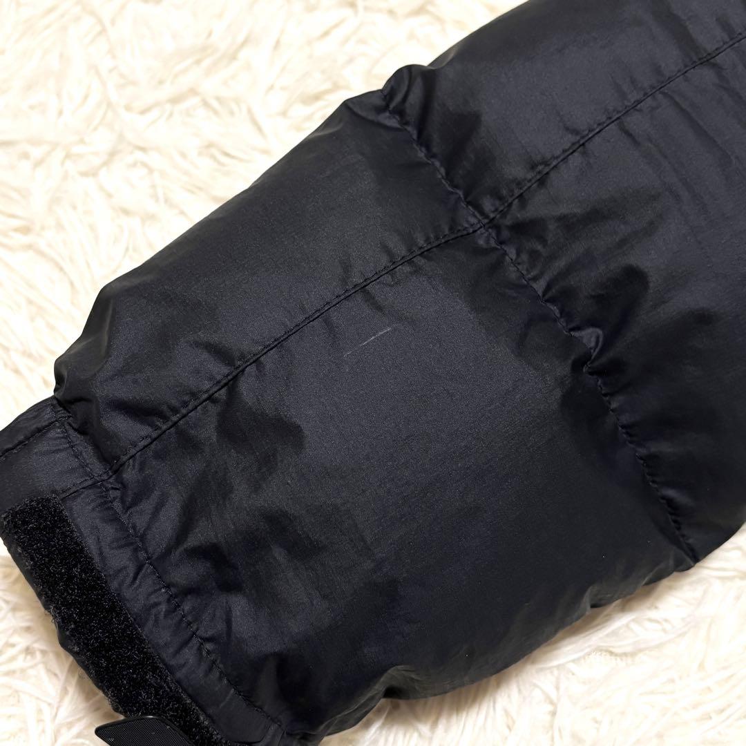 ポロラルフローレン ダウンジャケット M相当 ロゴ ブラック 肉厚 近年モデル