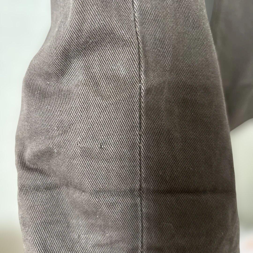 moussy CROSS CHINO WIDE STRAIGHT ブラウン 0