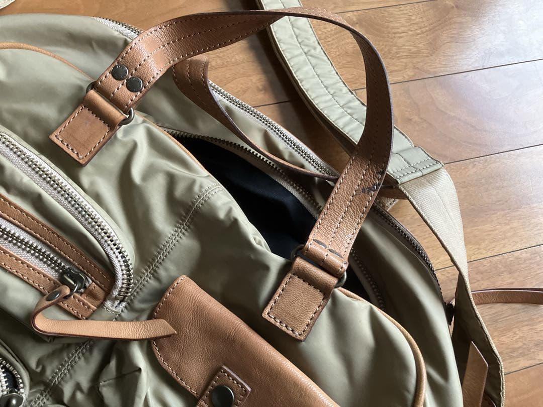 yohji yamamoto イザック2way ショルダーバッグ　ボストンバッグ