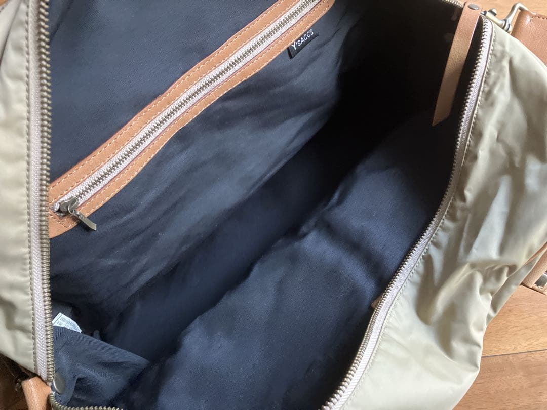 yohji yamamoto イザック2way ショルダーバッグ　ボストンバッグ