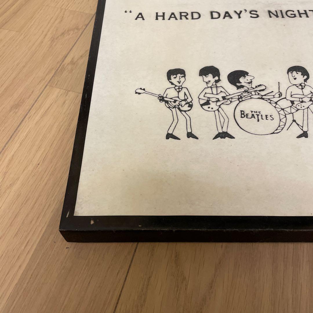 The Beatles A Hard Day's Night ウッドパネル