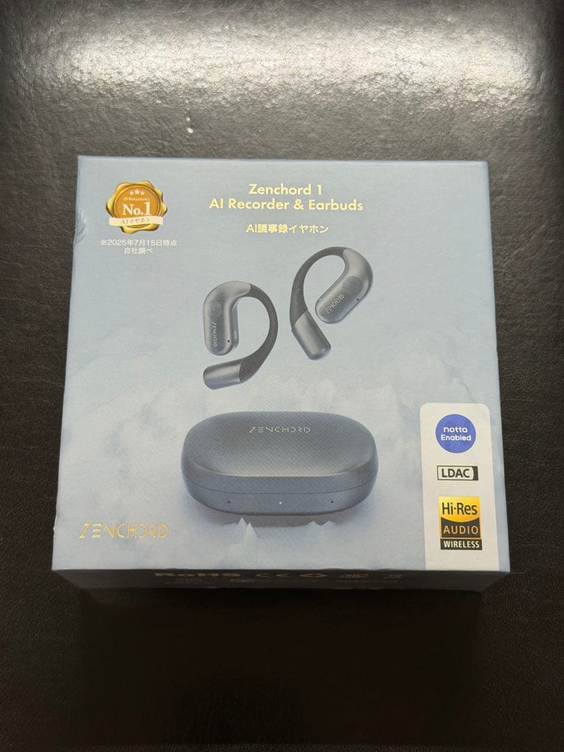 Zenchord 1 ワイヤレスイヤホン クリーム・グレー