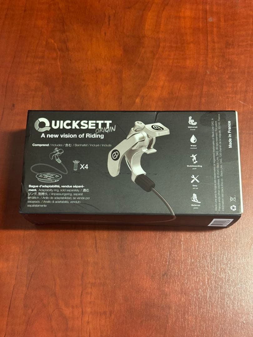 【未使用】QUICKSETT ORIGIN ブラック