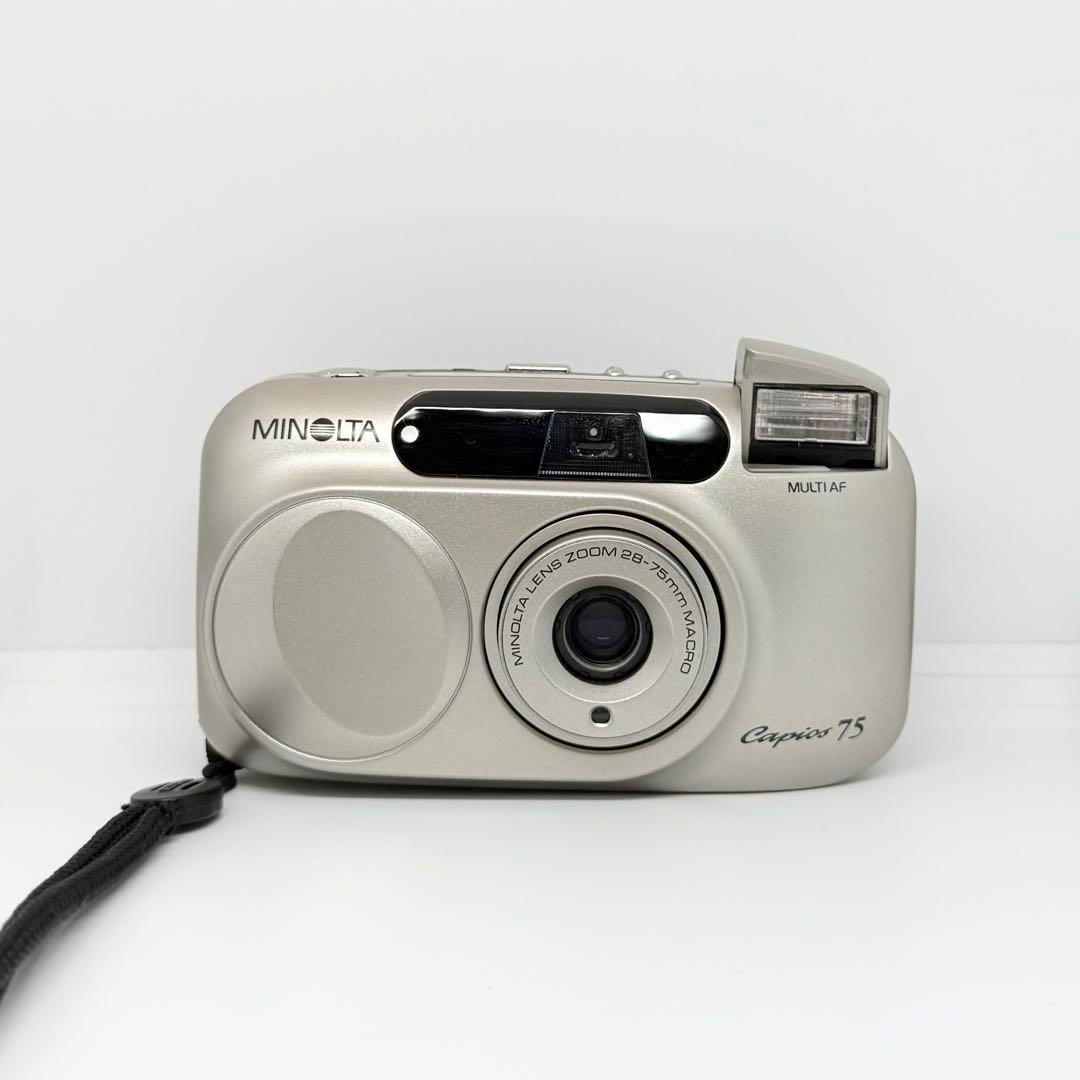 【完動美品】MINOLTA Capios 75 フィルムカメラ 動作確認済み