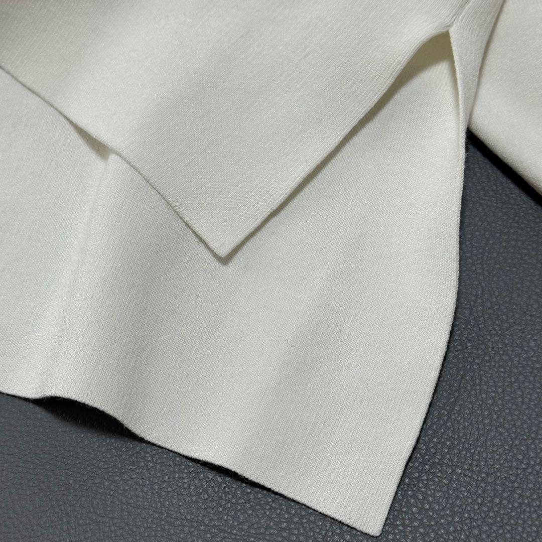 25SS✨ アナイ ANAYI スムースニットパーカー