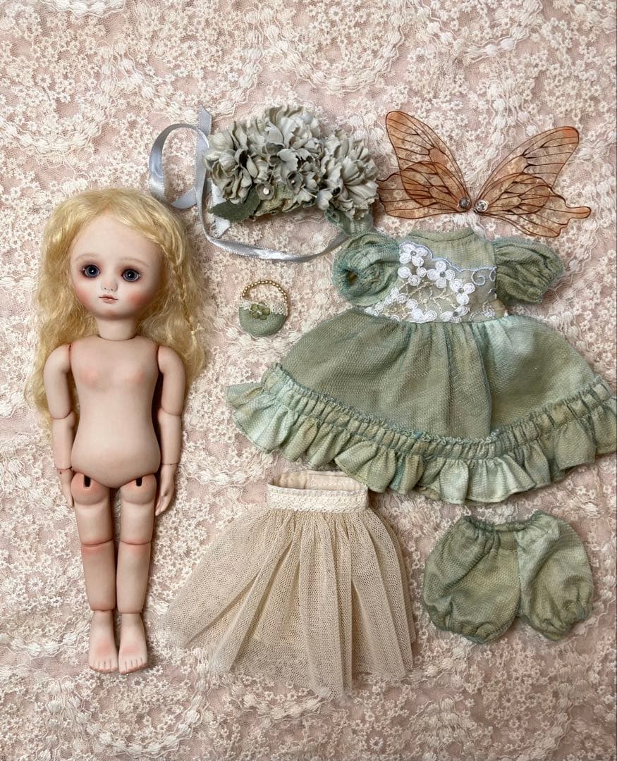 Seraページ　創作ビスクドール『flower fairy II 』