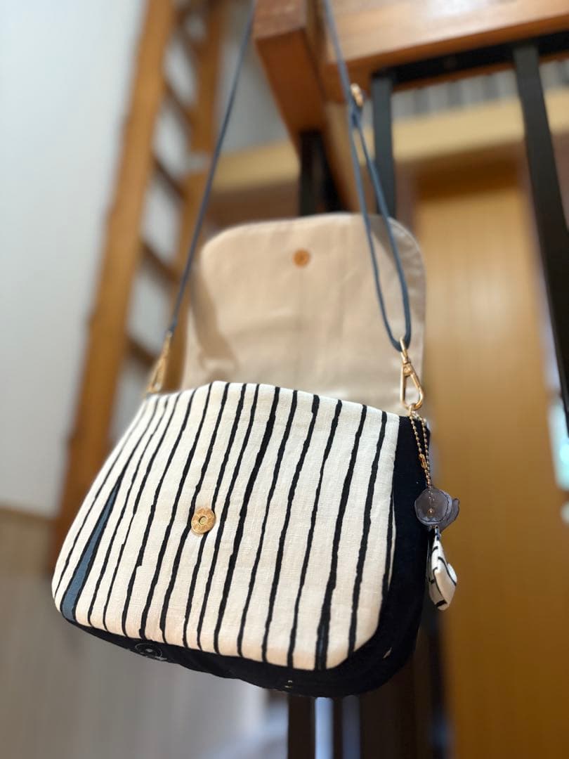 ミナペルホネン▫︎ハンドメイド▫︎ミディアムパン　ショルダーbag