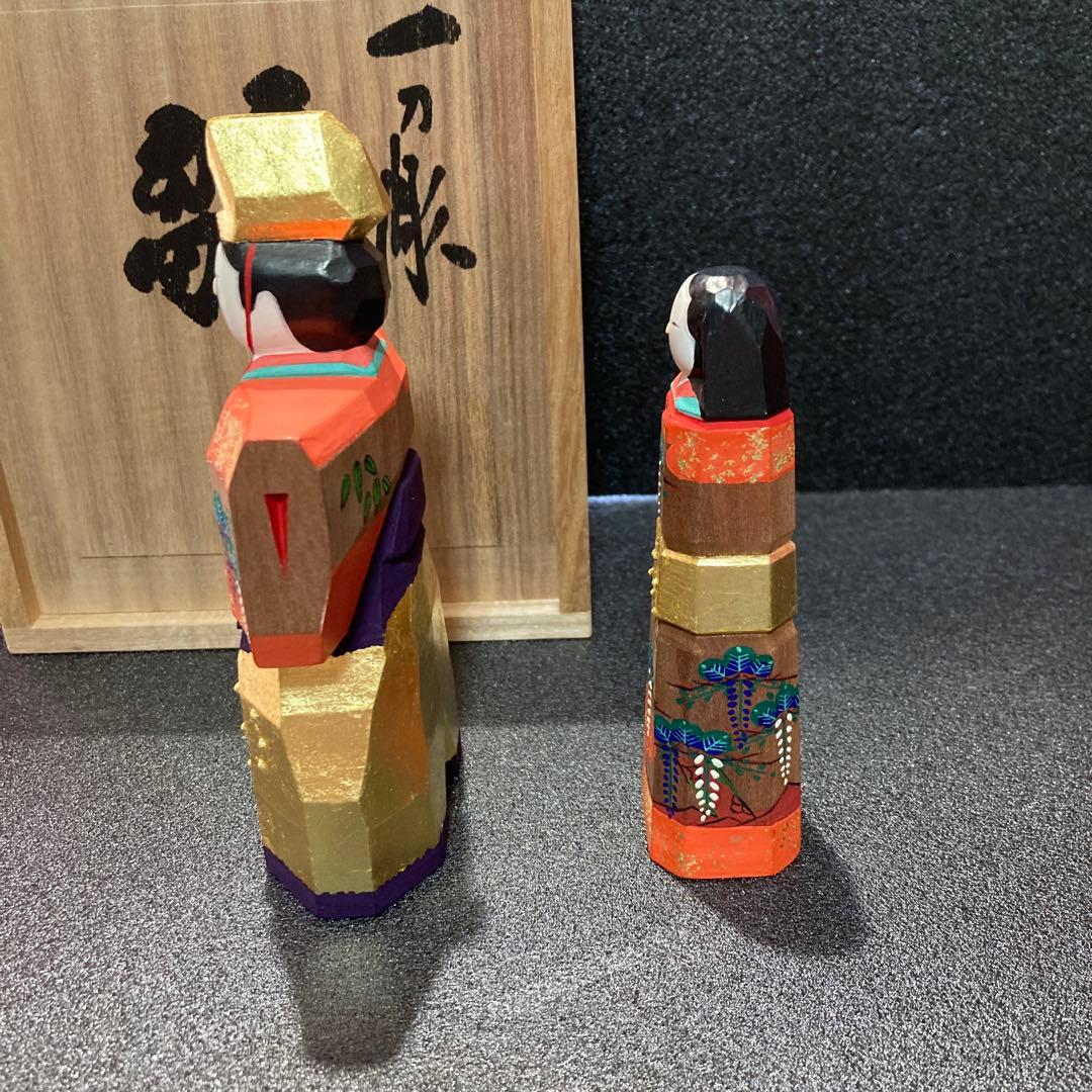 雛人形　奈良一刀彫り