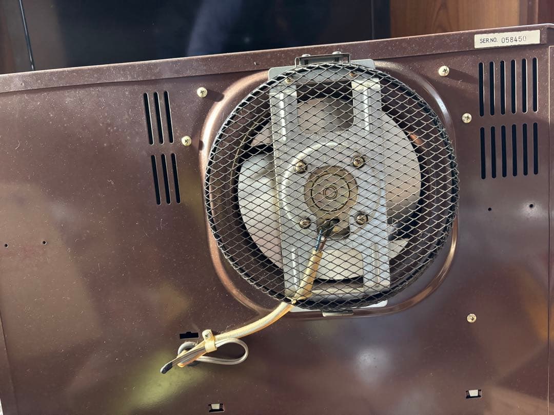 r*i様 昭和レトロ SANYO OFH-250A オイルファンヒーター 木目調