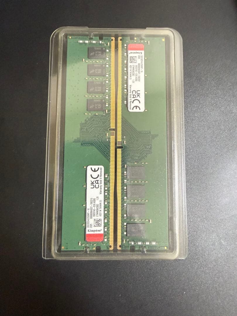 Kingston DDR4 16GB×2 36GB メモリ