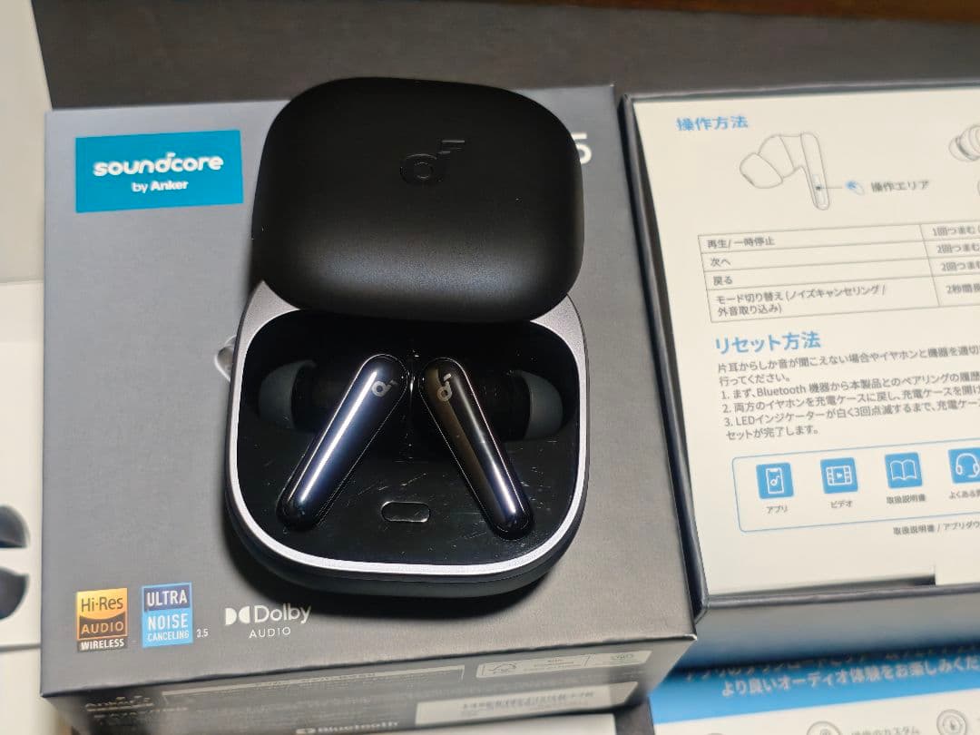 Anker Soundcore Liberty 5　 ミッドナイトブラック
