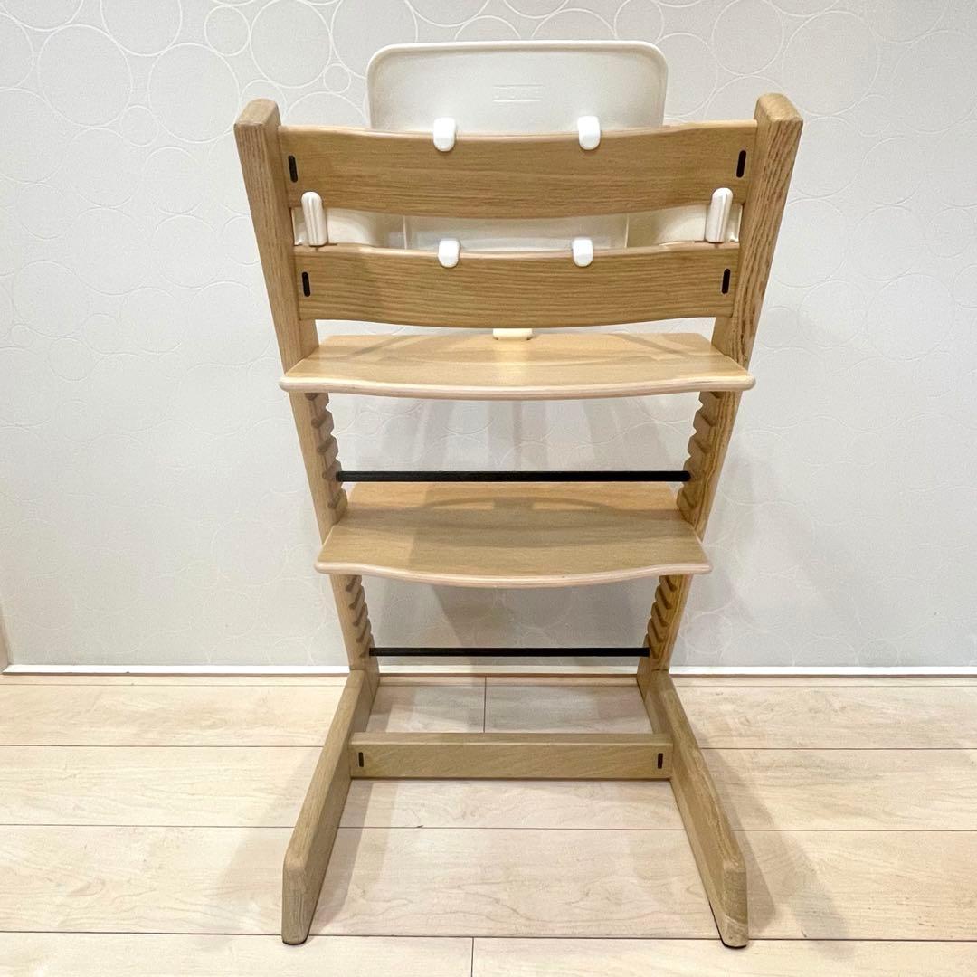 【美品】STOKKE ストッケ トリップトラップ ナチュラル ベビーセット付き