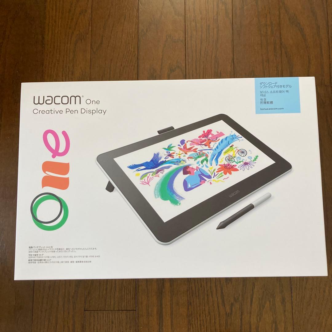 【新品未開封】Wacom One Creative13.3型 DTC133W1D