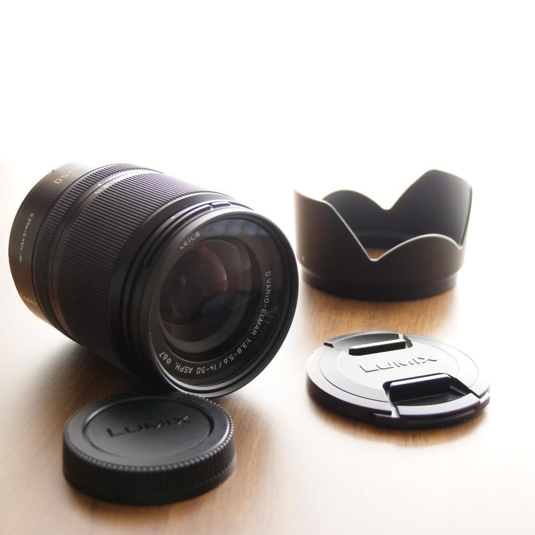 美品 LUMIX LEICA D 14-50mm L-RS014050 箱あり