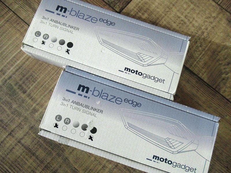 未使用保管 モトガジェット mo-Blaze Edge ウィンカー 左右 2個