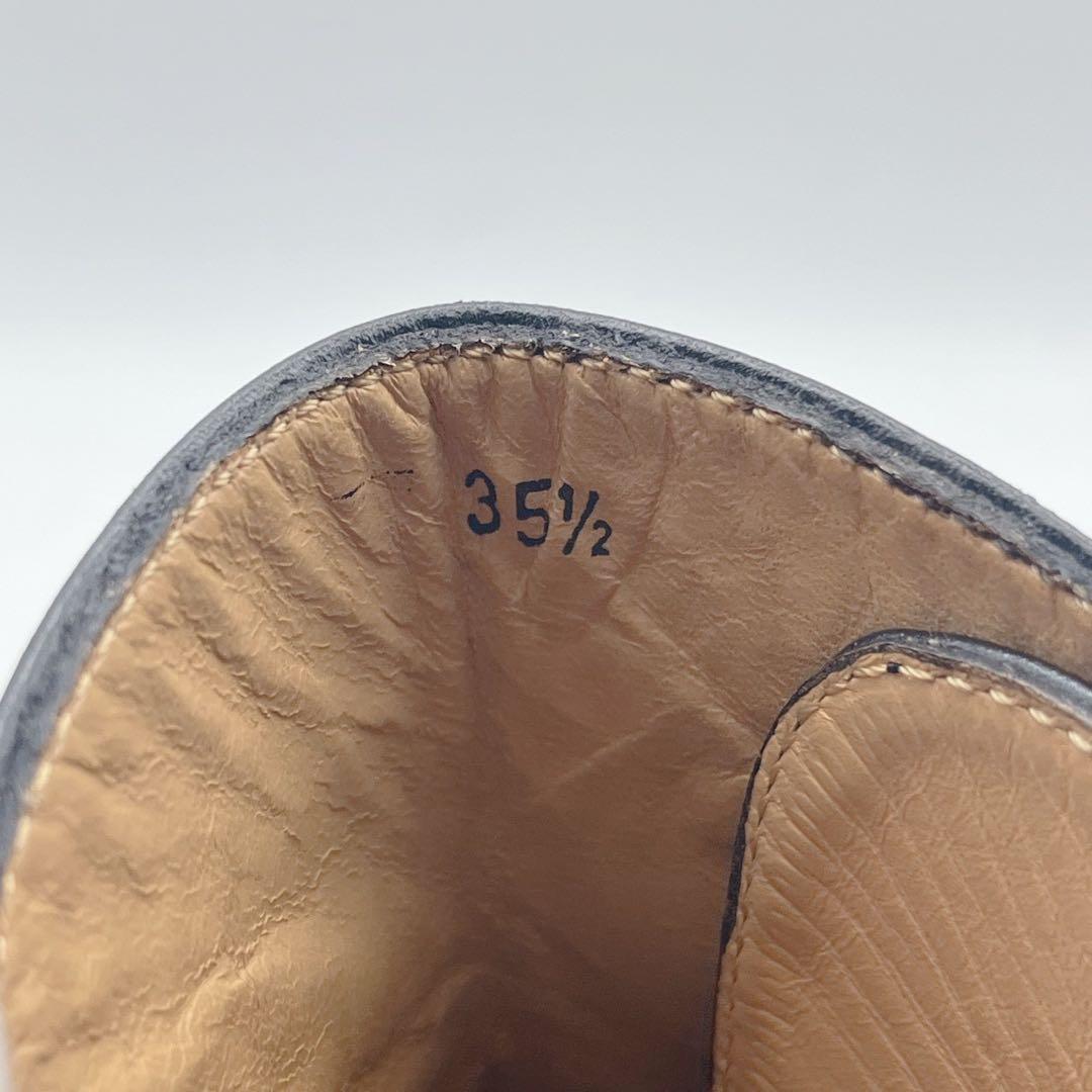 希少✨TOD'S トッズ ジョッパーブーツ ショートブーツ ベルト 黒 35.5