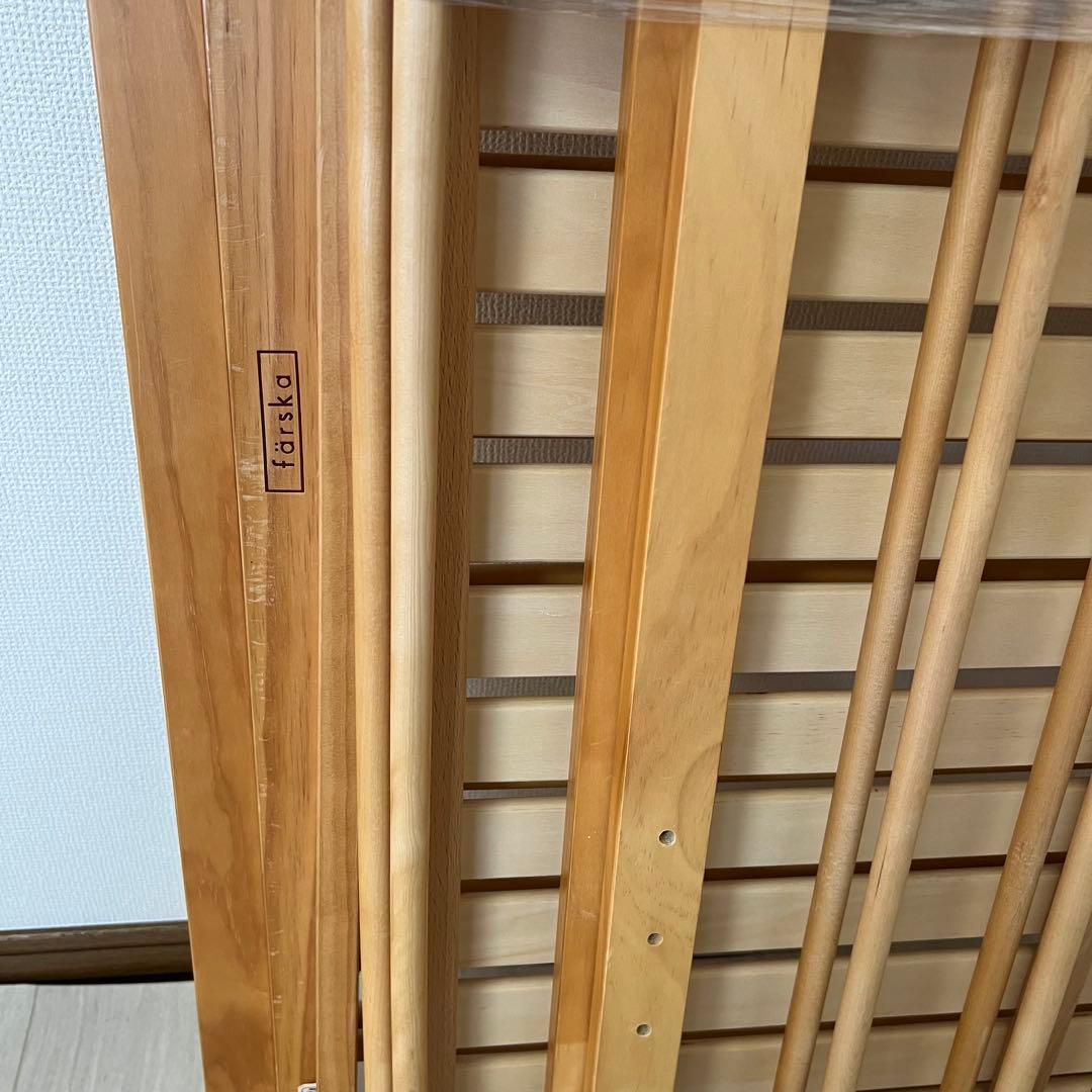 ファルスカ ベッドサイドベッド03＋新品ファルスカ コンパクトベッドフィットL