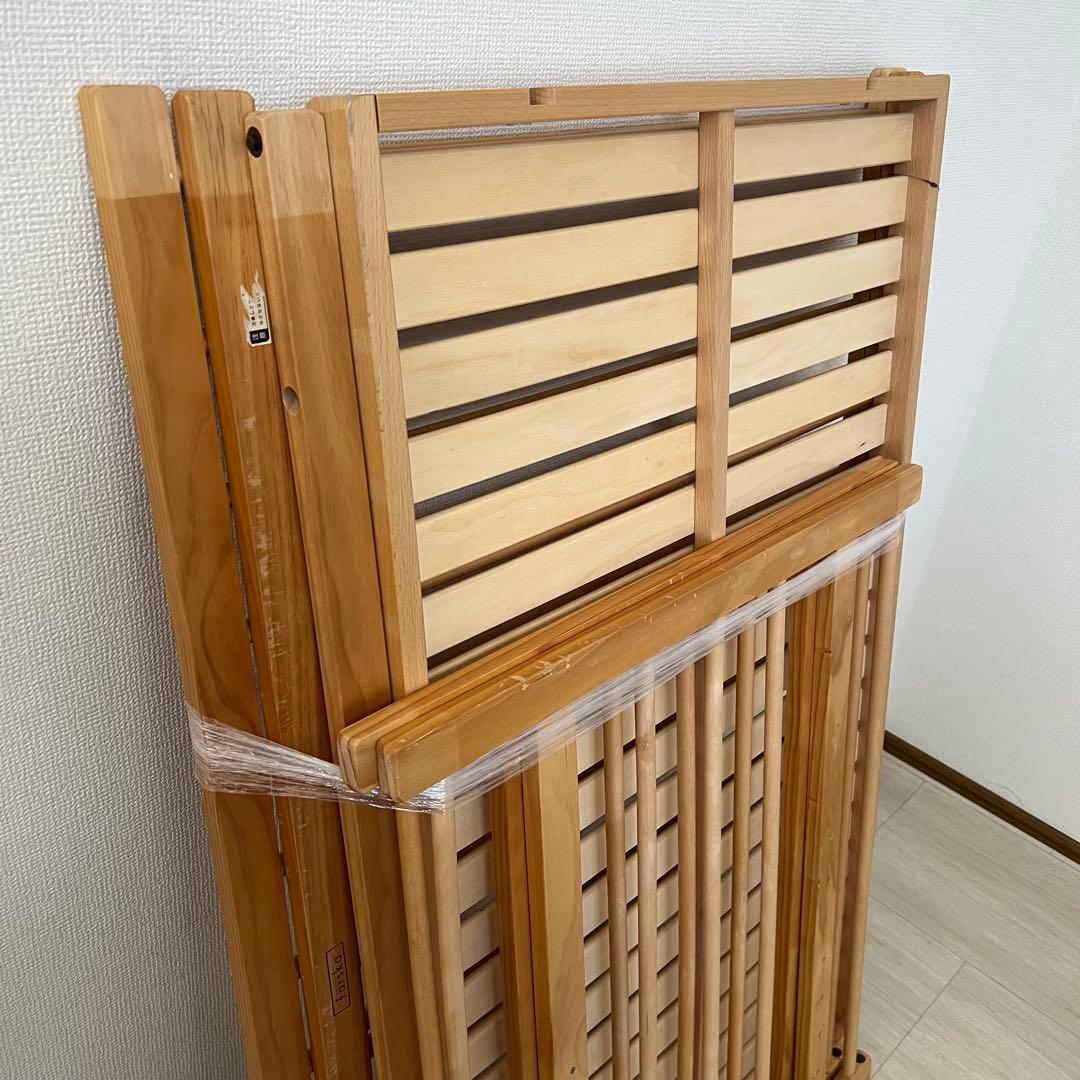 ファルスカ ベッドサイドベッド03＋新品ファルスカ コンパクトベッドフィットL